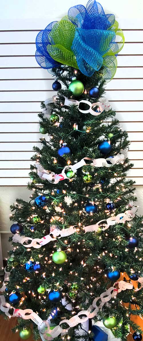 Cambria County Library Holiday Tree-
