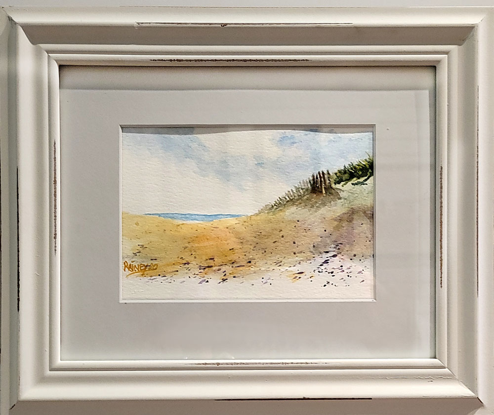 Beach Sand Dunes by Fred Rainey