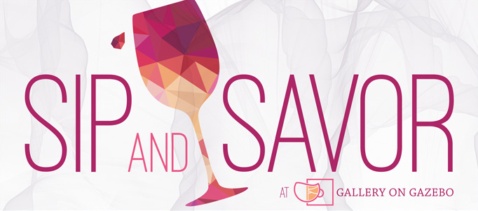 Sip & Savor Event at Gallery on Gazebo, Johnstown PA